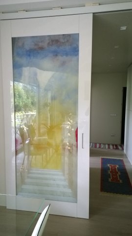 Wall, ceiling, doors